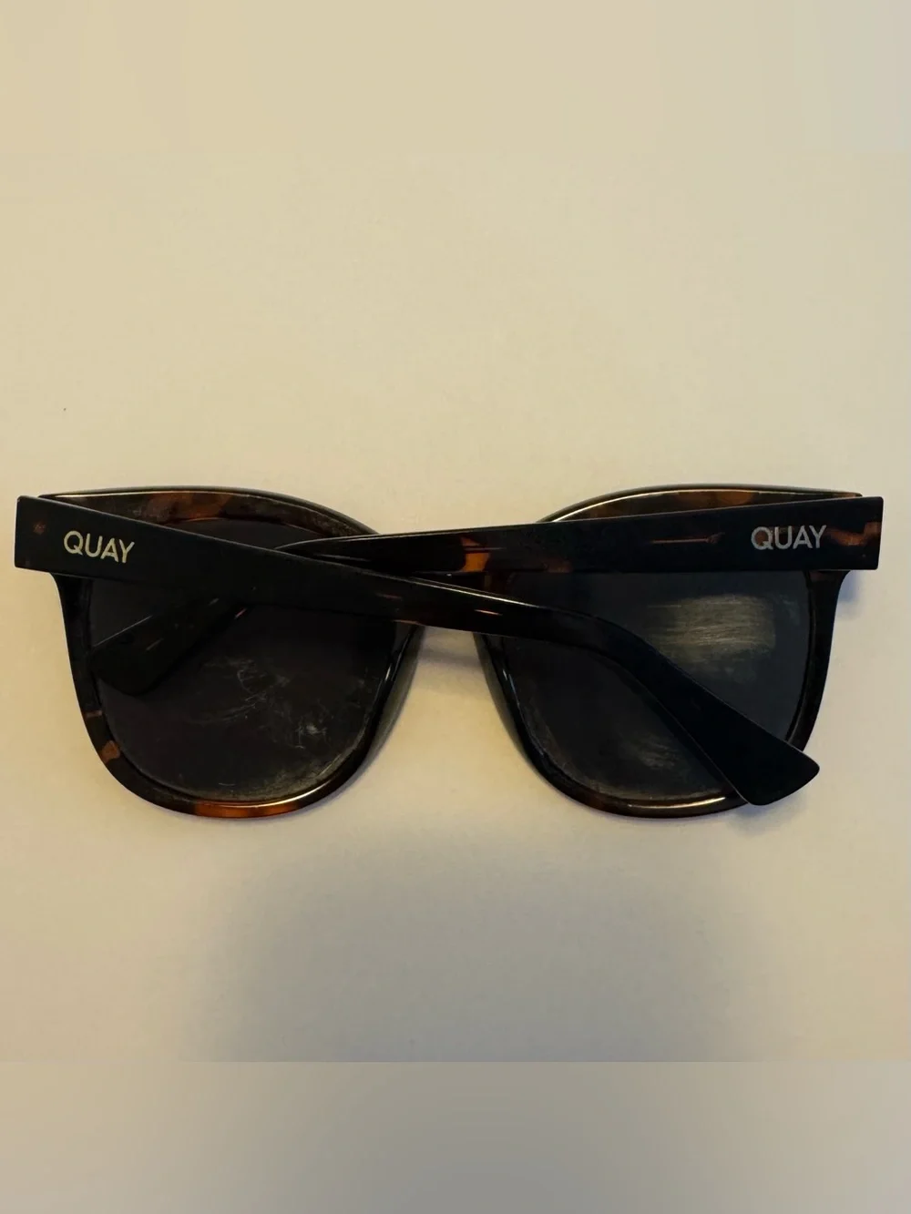 QUAY Australia It's My Way 55mm Cat Eye Sunglass Brown Orange Tortoise Shell